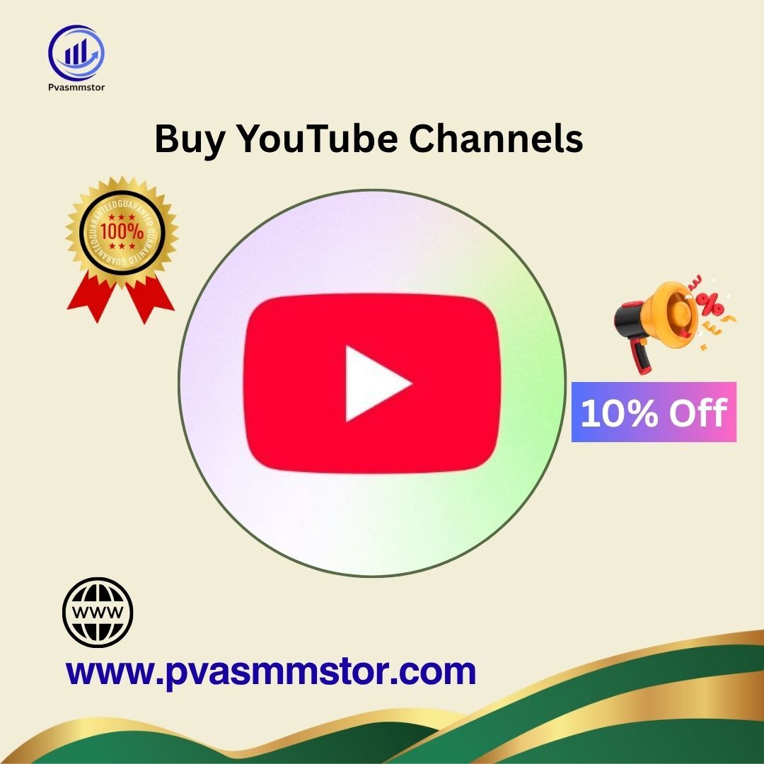 Buy YouTube Channels